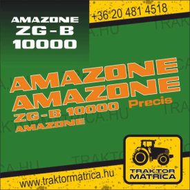   Amazone ZA-M II 1000 matricakészlet (levonó, decal, Aufkleber)