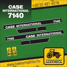 Case 7140 matricakészlet (levonó, decal, Aufkleber)