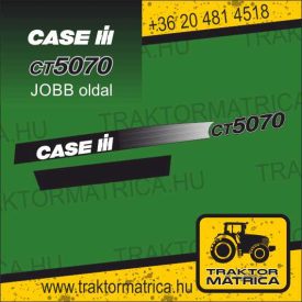 Case CT 5070 JOBB oldali matrica (levonó, decal, Aufkleber)