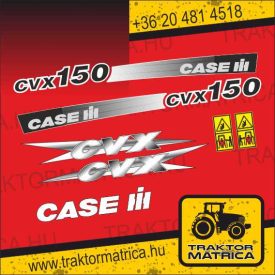 Case CVX 150 matricakészlet (levonó, decal, Aufkleber)