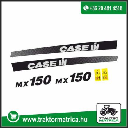 Case IH MX150 matricakészlet (levonó, decal, Aufkleber)