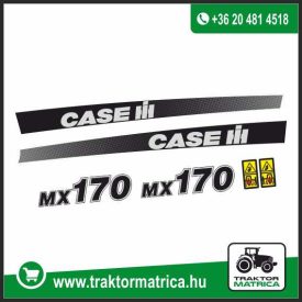 Case IH MX170 matricakészlet (levonó, decal, Aufkleber)