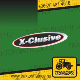   Case X-Clusive matrica (100x24cm) (levonó, decal, Aufkleber)