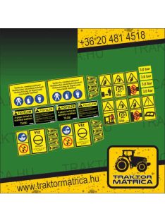   Detk biztonsági matrica készlet (levonó, decal, Aufkleber)