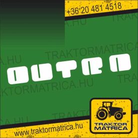 Dutra matrica (levonó, decal, Aufkleber)