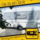 Egyedi lakókocsi - lakóautó matrica