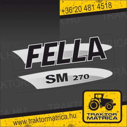 Fella SM 270 matricakészlet