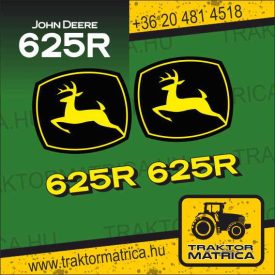 John Deere 625R matricakészlet