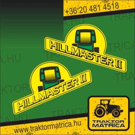  John Deere Hillmaster matricakészlet (levonó, decal, Aufkleber)