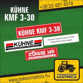 Kühne KMF 3-30 matricakészlet (levonó, decal, Aufkleber)