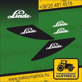 Linde matricakészlet (levonó, decal, Aufkleber)