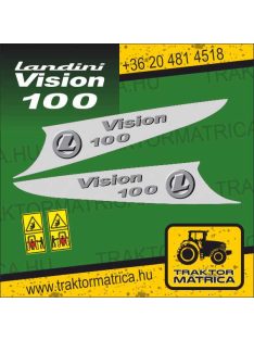   Landini Vision 100 matricakészlet (levonó, decal, Aufkleber)