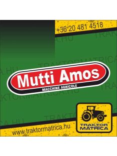 Mutti Amos matrica (levonó, decals, Aufkleber)