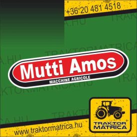 Mutti Amos matrica (levonó, decals, Aufkleber)