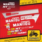 Manitou MT 1340 SLT matricakészlet (levonó, decal, Aufkleber)