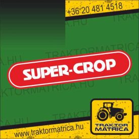   Super-Crop matrica (58 x 12,5 cm) (levonó, decal, Aufkleber)