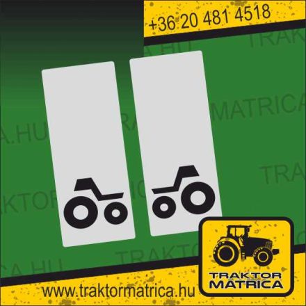 MTZ matrica motorháztetőre (levonó, decal, Aufkleber)