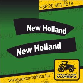   New Holland adapter matricakészlet (levonó, decal, Aufkleber)