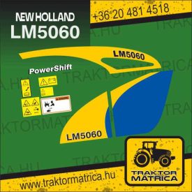   New Holland LM 5060 matricakészlet (levonó, decal, Aufkleber)