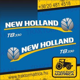   New Holland T8.330 matricakészlet (levonó, decal, Aufkleber)