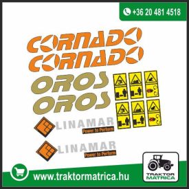 Oros Cornado matricakészlet (levonó, decal, Aufkleber)