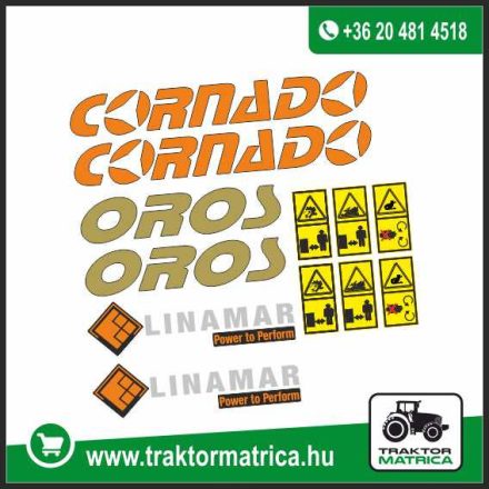 Oros Cornado matricakészlet (levonó, decal, Aufkleber)