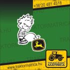 Pisilő figura matrica (levonó, decal, Aufkleber)