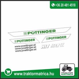   Pöttinger HIT 690NZ matricakészlet (levonó, decal, Aufkleber)