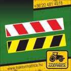 Sraffozott matrica párban (50 x 10 cm) (levonó, decal, Aufkleber)