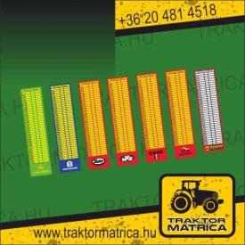 Szervizelési ütemterv matrica (levonó, decal, Aufkleber)