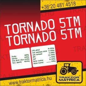 Tornado 5TM matricakészlet (levonó, decal, Aufkleber)