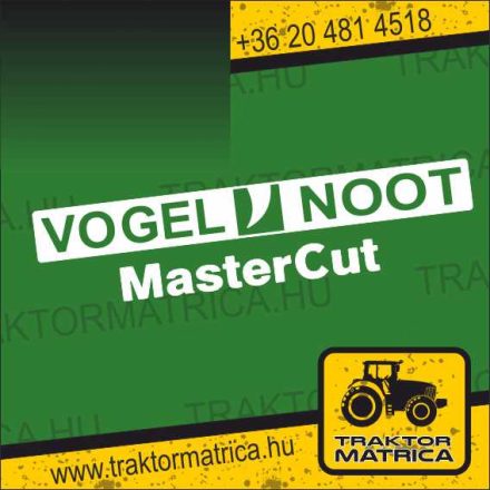 Vogel-Noot MasterCut matricakészlet (levonó, decal, Aufkleber)